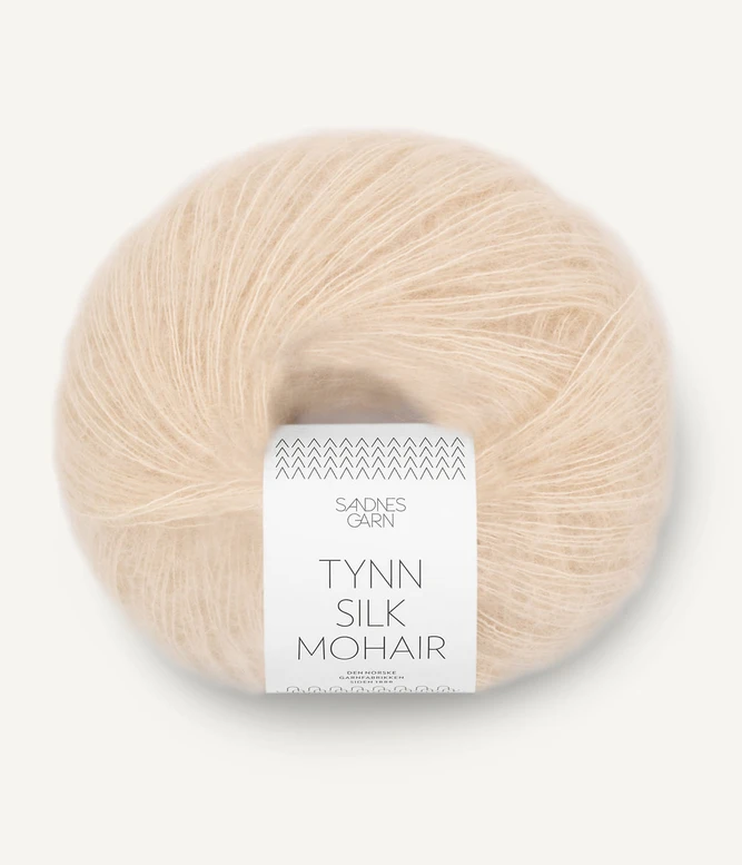 Tynn Silk Mohair Mandel 2511 - Baby