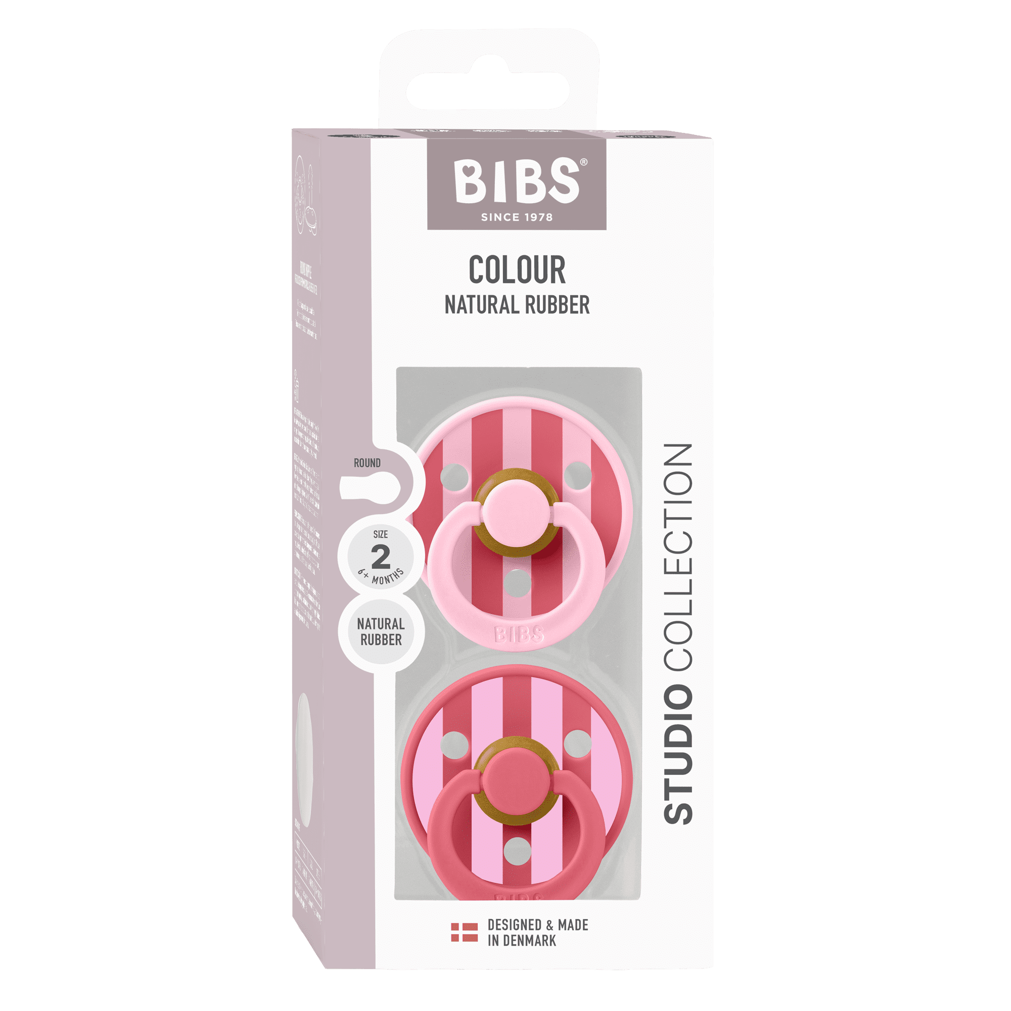 Bibs Sut, 2, Pink Coral Mix , 2 Pak, 6 18 Mdr. - Bibs Baby  - 5713795267521