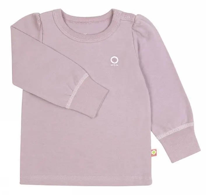 Sea Fog Bluse Til Baby Rosa økologisk Bomuld - Katvig Baby  - 5705492264811