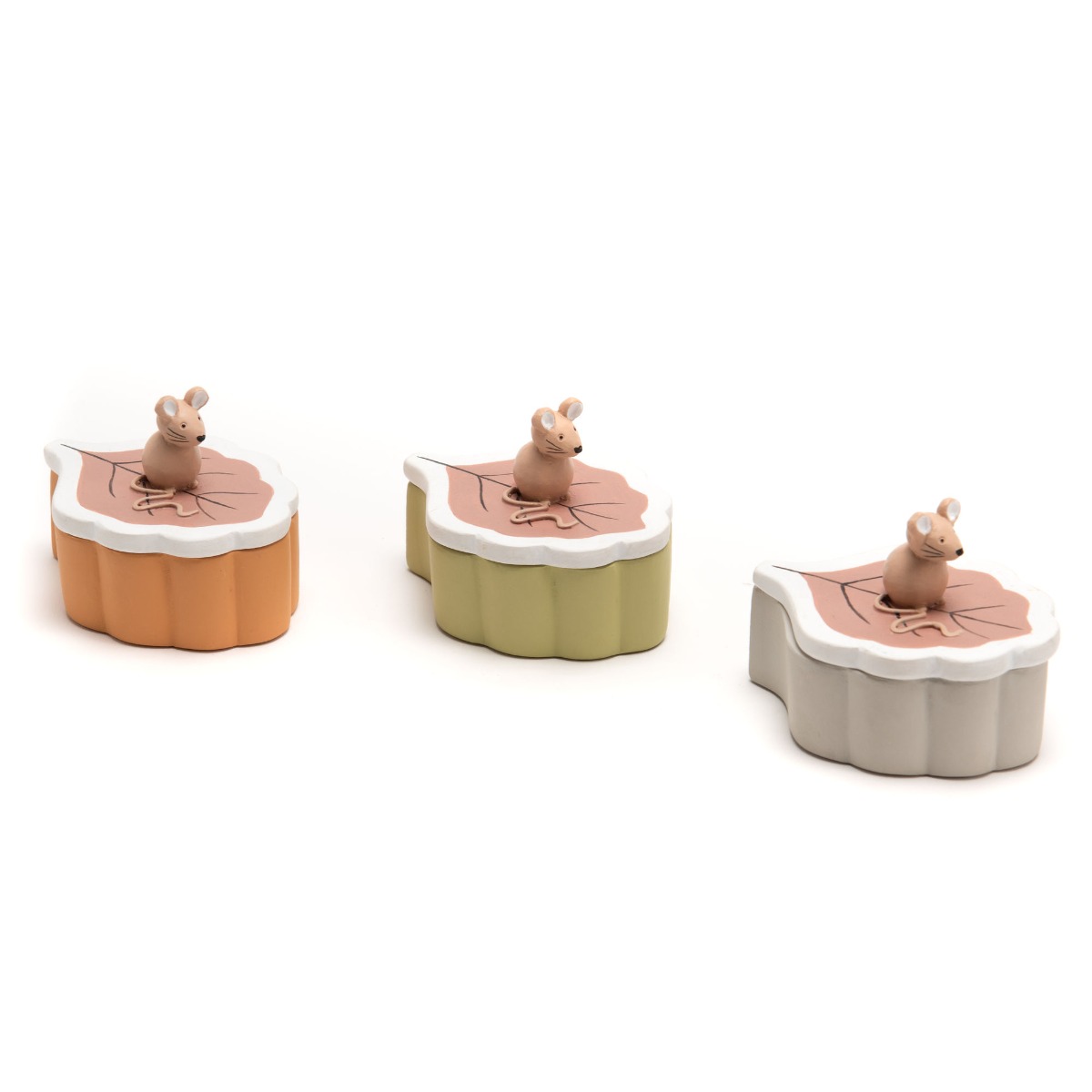 Beige Tandæske Blad - Baby  - 3520071868417