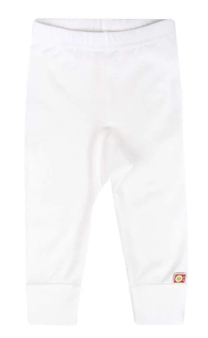 Hvid E Baby Leggings Bomuld - Katvig Baby  - 5705492975526