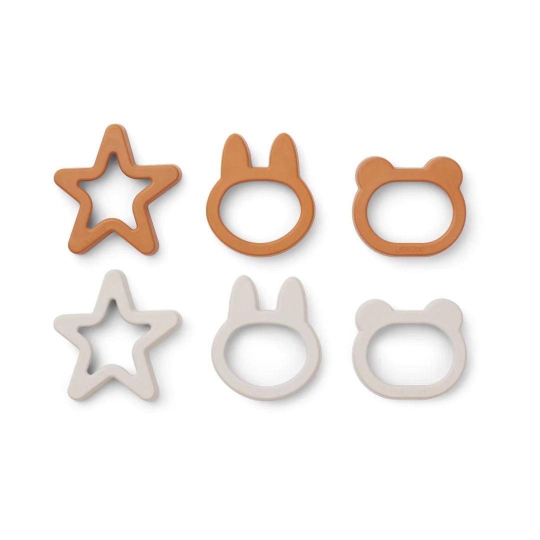 Liewood Cookie Cutter Pak Natur Farver - Liewood Baby
