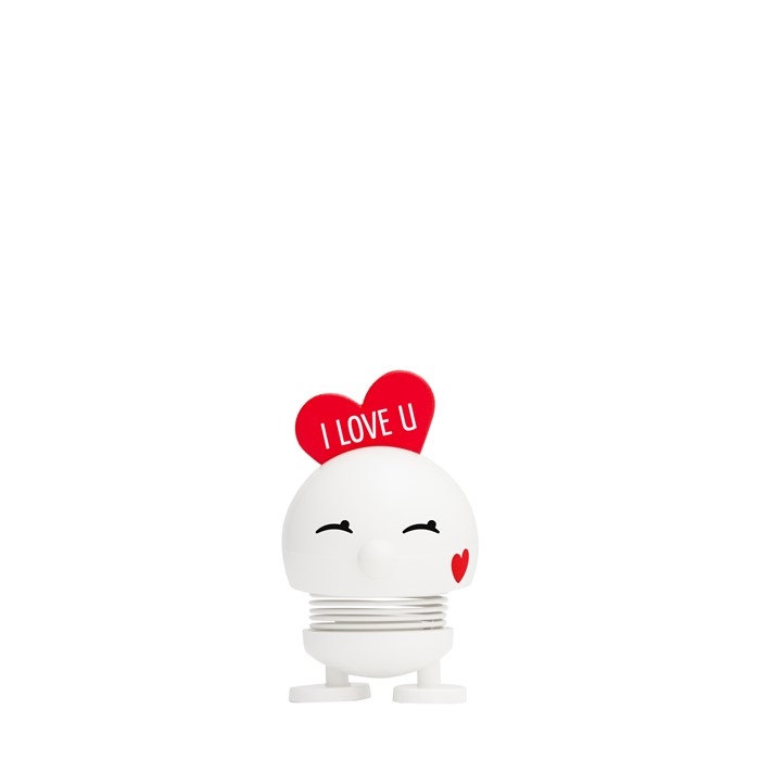 Hvid Hoptimist Bimble Love Lille - Hoptimist Baby  - 5710350400416