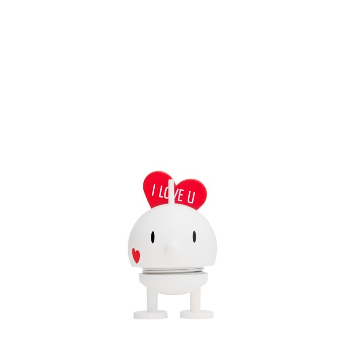 Hvid Hoptimist Bumble Love Lille - Hoptimist Baby  - 5710350400515