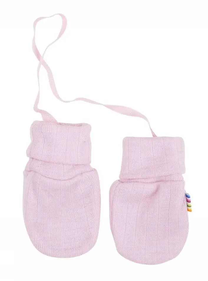 Pastel Rosa Baby Uldluffer Lyserød - Joha Baby  - 5705492826712