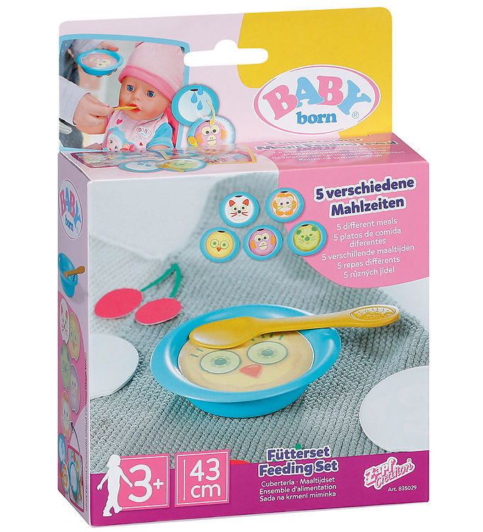Baby Born Mad Feeding æt - Baby Born Baby  - 4001167835029