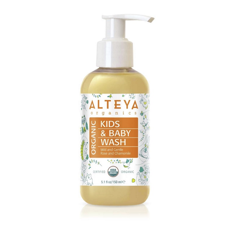 Alteya Organics Organic Kids & Baby Wash 250ml - Alteya Organics Baby  - 3800219790450