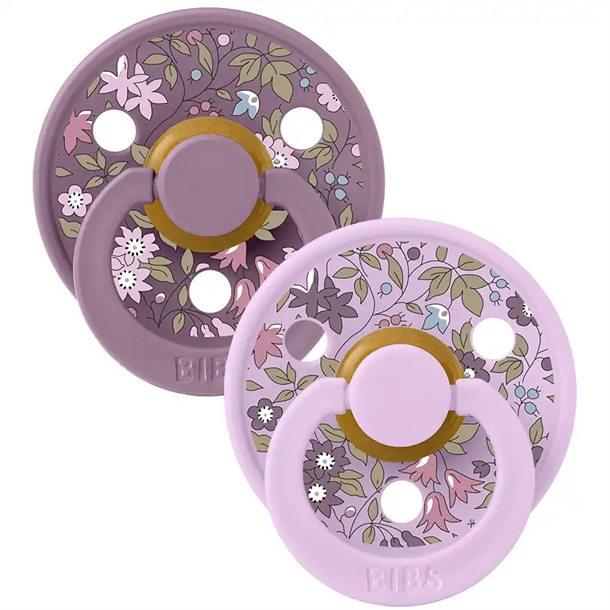 Bibs Liberty Sutter Colour Chamomile Lawn 2 Pak Violet Sky Mix - Bibs Baby  - 5713795243112