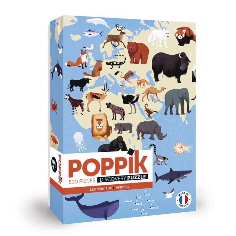 Poppik Discovery Puzzle 500 Pieces - Poppik Baby  - 3760262411170
