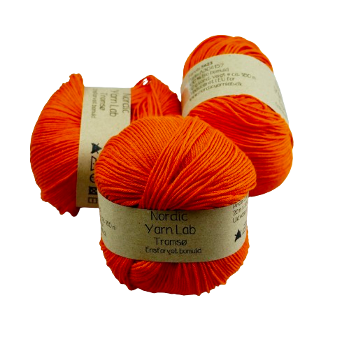 Tromsø Ensfarvet Orange 5623 - Baby