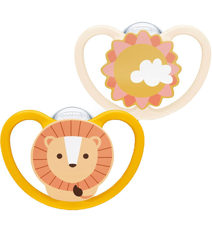 Beige/Gul Nuk Sutter Pak Space Gul Beige - Nuk Baby  - 4008600427421
