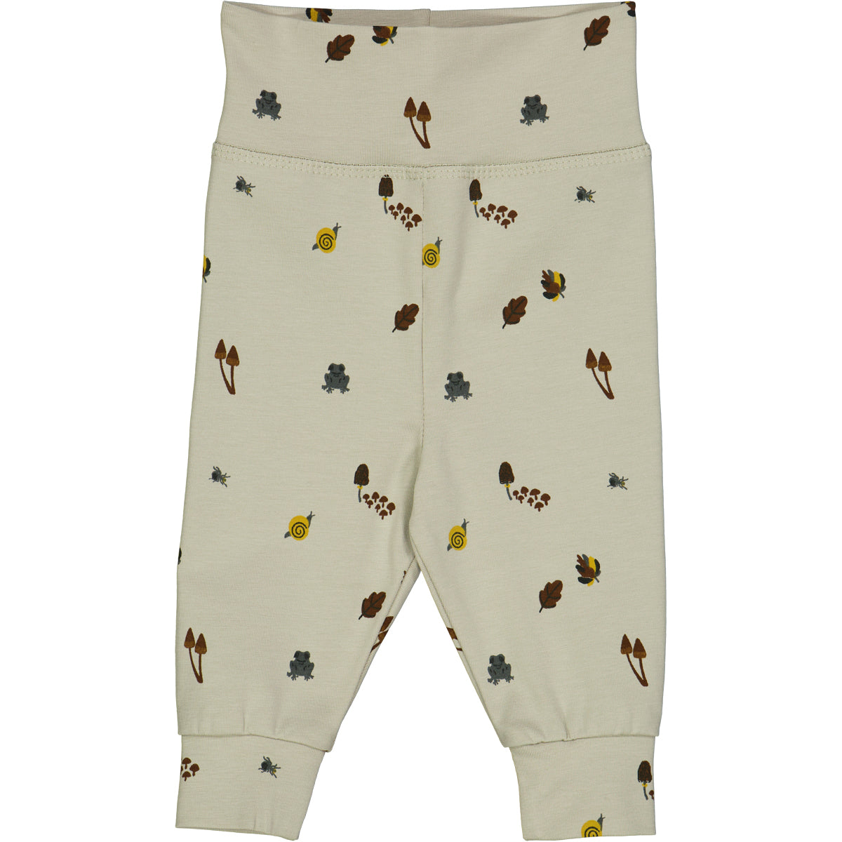 Baby Bukser, Soft Green Mustard Bark, Sli - Müsli Baby