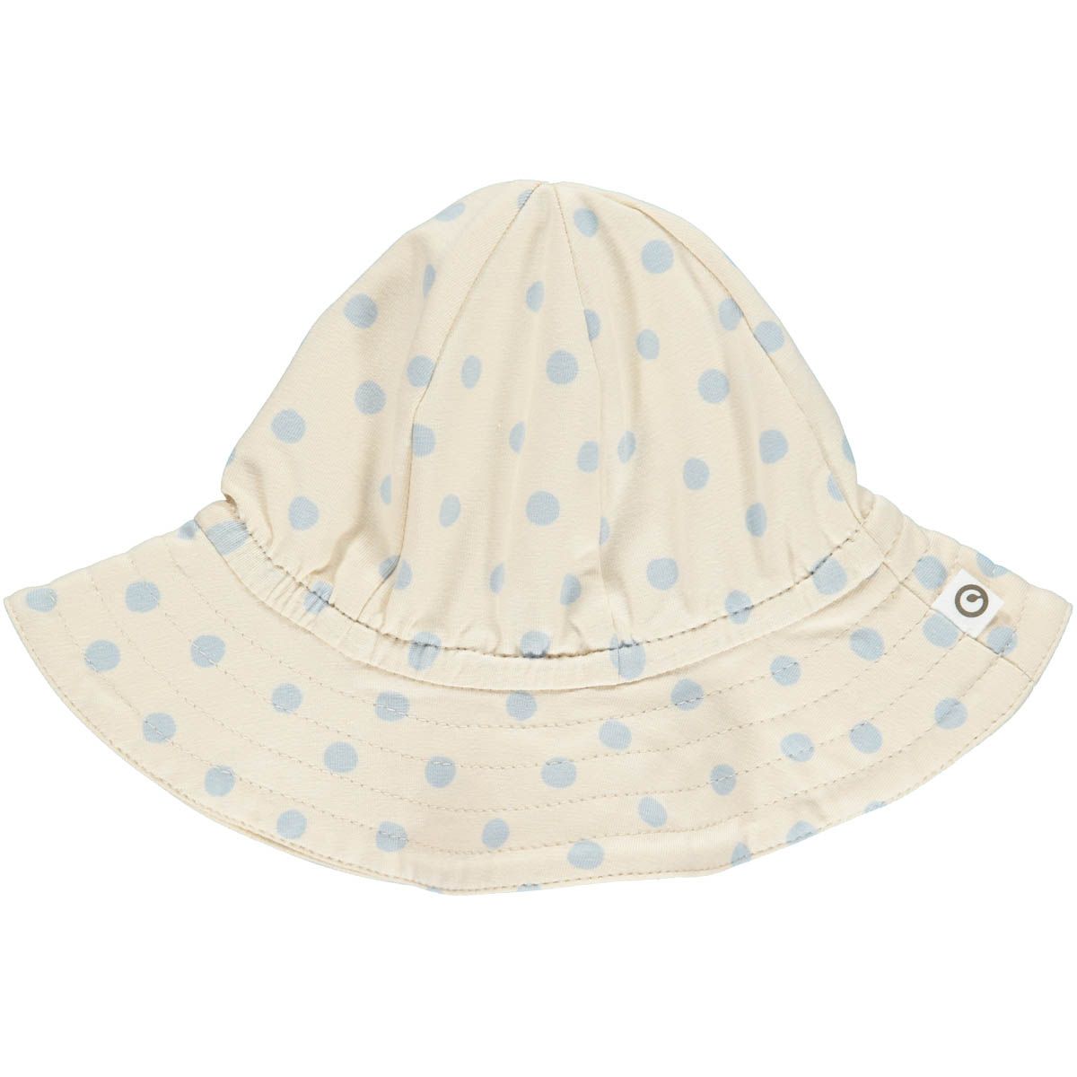 Baby Hat, Dot Buttercream, Sli Green Cotton - Müsli Baby