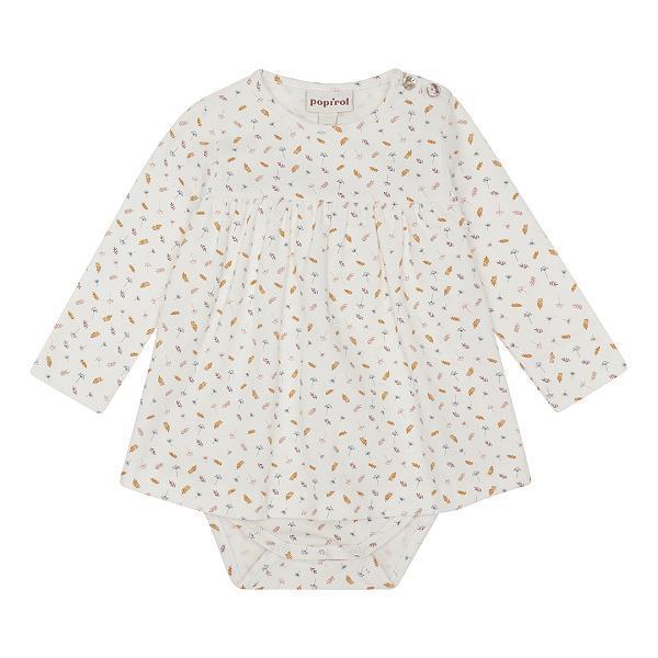 Popirol Isa Baby Body Dress Offwhite 623 Mdr. - Popirol Baby  - 5740005402311