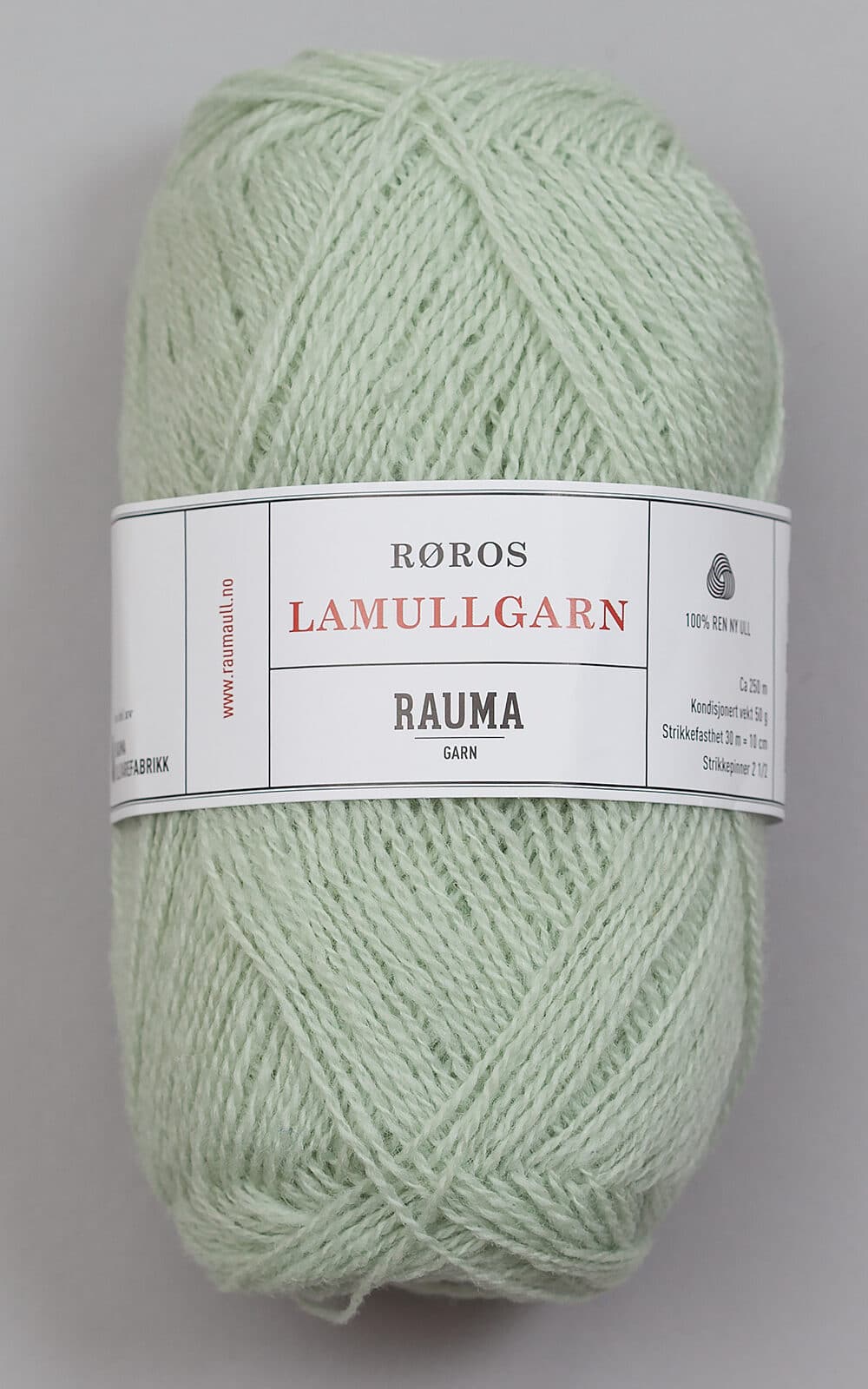 Grøn Lamull L23 Lys Mint N L23 Lys Mint N Nordisk Garn - Nordisk Garn Baby