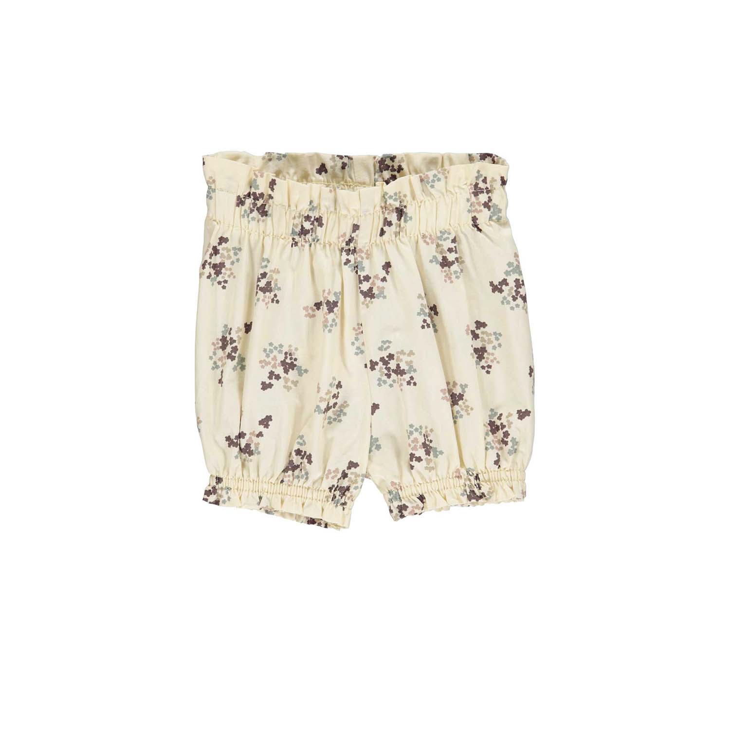 Råhvid Sli Shorts Bloomers Baby, Blomsterprint - Müsli Baby