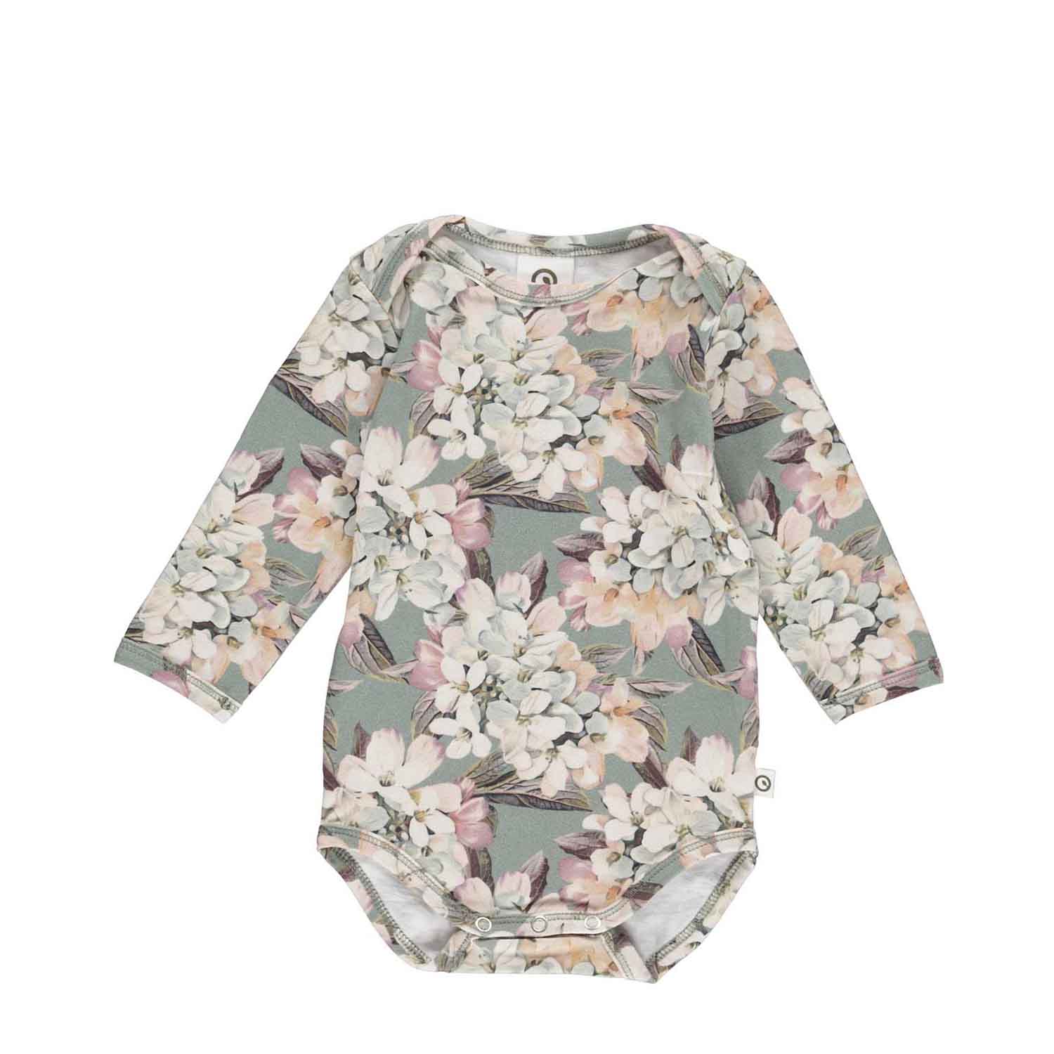 Blomsterprint Sli Body Hudrangeas, - Müsli Baby