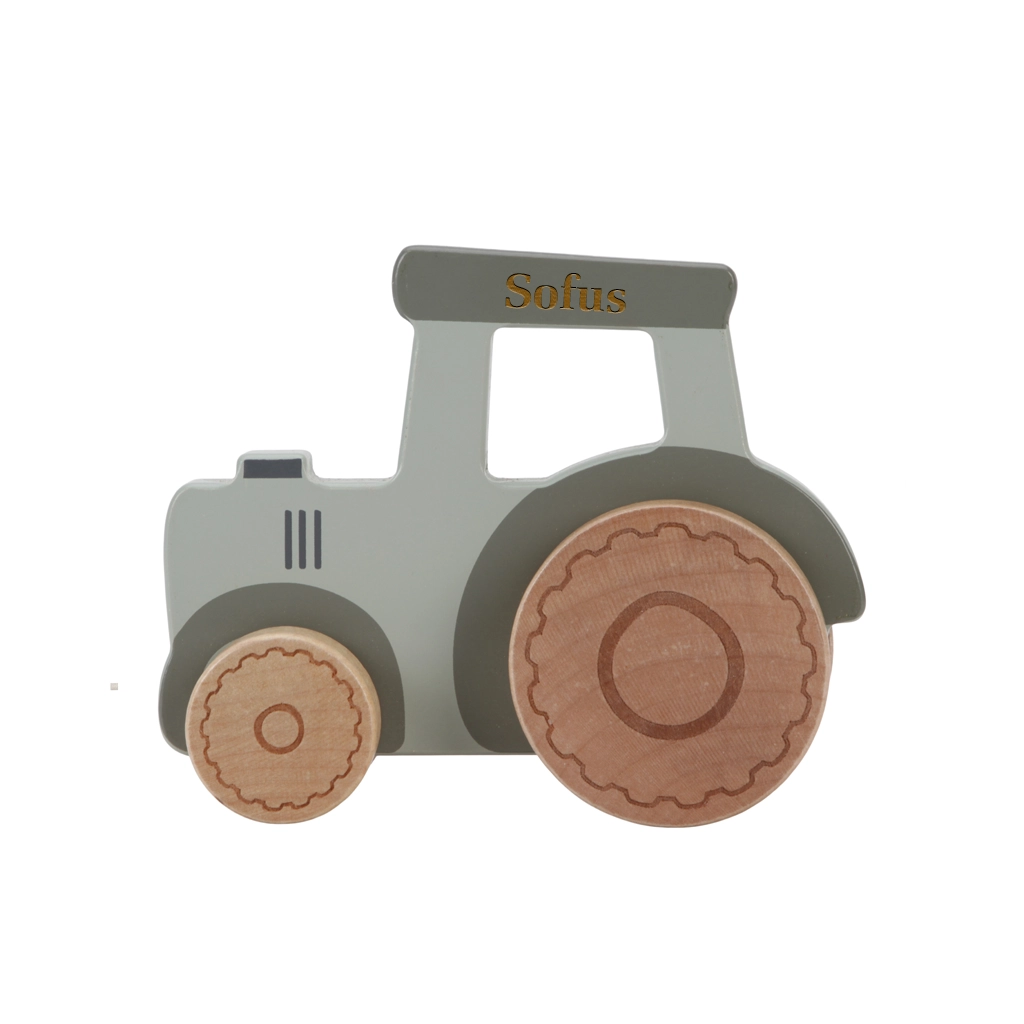 Traktor Med Navn Fra Little Dutch - Baby  - 8713291771345
