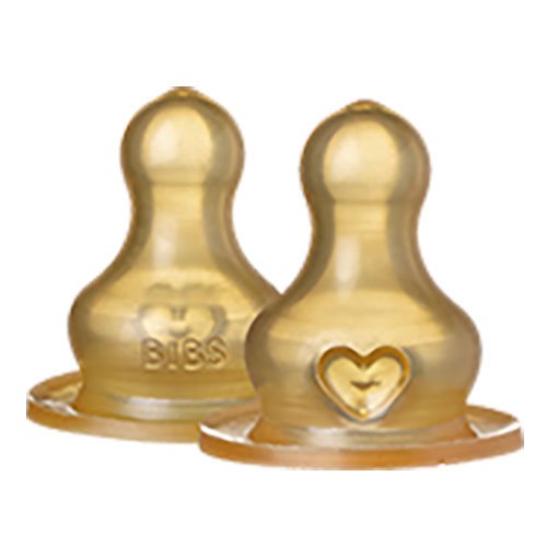 Bibs Bottle Nipple Pack Latex Fast Flow - Bibs Baby  - 5713795254545