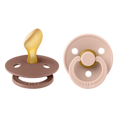 Bibs Colour Latex Size Anatomical Blush Wood Chuck Pack - Bibs Baby  - 5713795242528