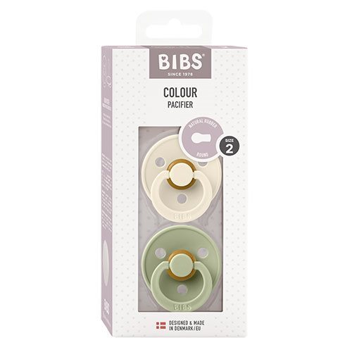 Bibs Colour Latex Size Ivory Sage Pack - Bibs Baby  - 5713795110438