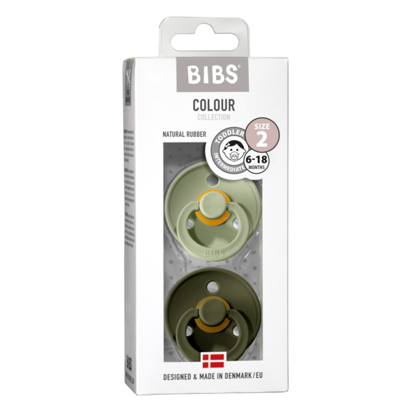 Bibs Sut, 2, Sagehunter Green, 2 Pak, 6 18 Mdr. - Bibs Baby  - 5713795120413
