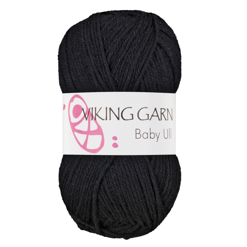 Viking Baby Ull 317 Koksgrå, Merinould, Fra Viking - Viking Baby  - 7071281033172