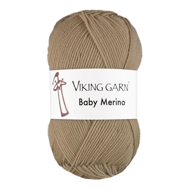 Viking Baby Merino 232 Oliven, Merinould, Fra Viking - Viking Baby  - 7071281292326