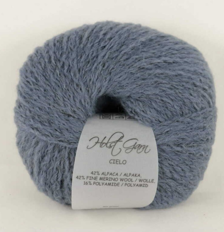 Holst Garn Cielo 05 Storm, 42 Baby Alpaca42 Superfine Merino16 Polyamid, Fra Holst Garn - Holst Garn Baby