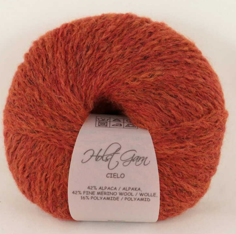 Holst Garn Cielo 20 Rust, 42 Baby Alpaca42 Superfine Merino16 Polyamid, Fra Holst Garn - Holst Garn Baby