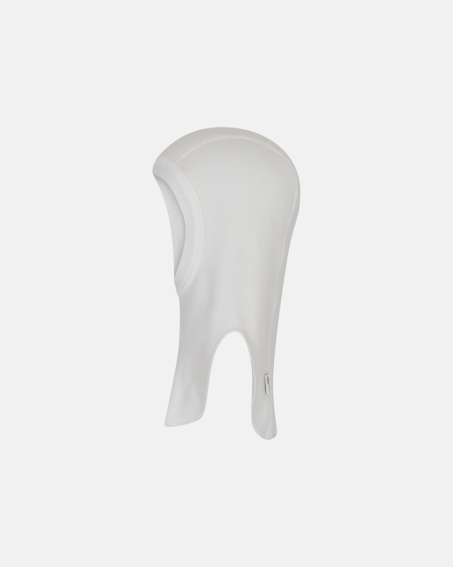 Hvid Elefanthue Uldbomuld Off White - Smårollinger Baby  - 5701586772170