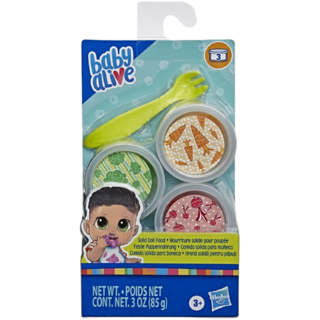 Hasbro Baby Alive Solid Dool Food - Hasbro Baby  - 5010993662166