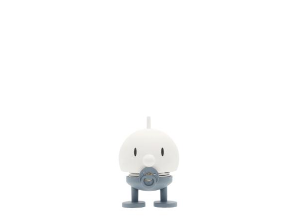 Hvid Hoptimist Baby Bumble Med Sut Grå Lille - Hoptimist Baby  - 5722000322467
