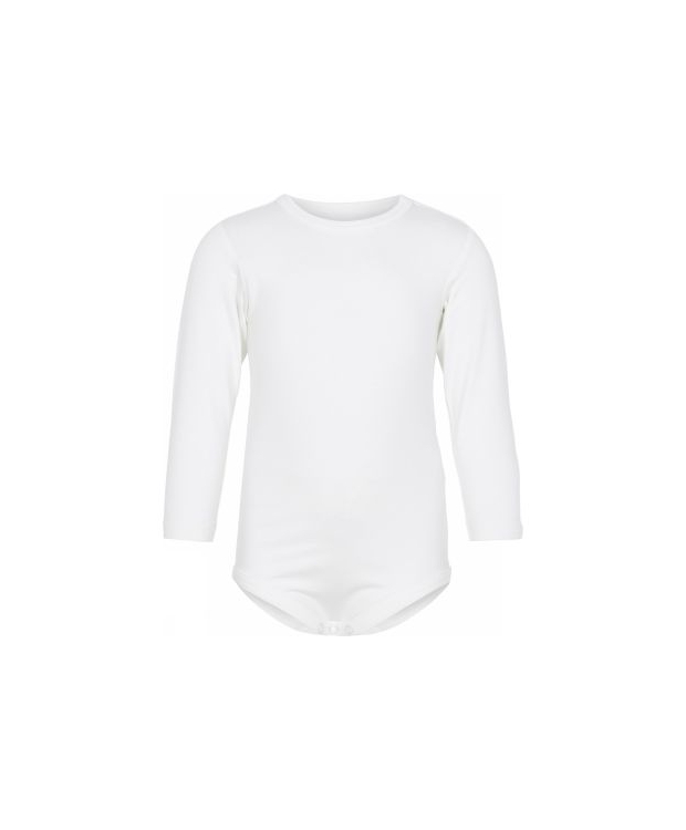 Hvid Jbs Denmark Langærmet Bodystocking Til Baby Fsc Bambus - Baby