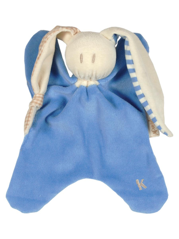 Babyblå Keptinkanin, Økologisk Toddel Nusseklud Safirblå - Keptin-jr. Baby  - 8716981008127