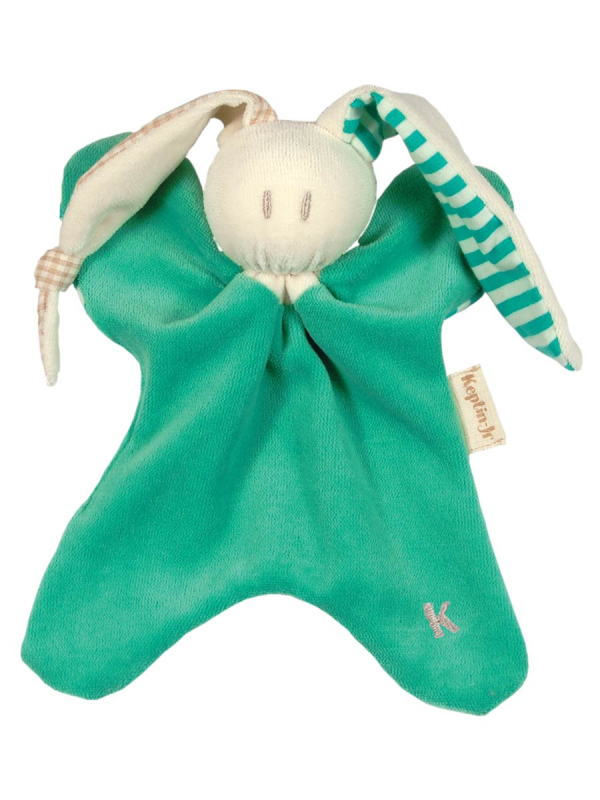 Babyblå Keptinkanin, Økologisk Toddel Nusseklud Smaragd - Keptin-jr. Baby  - 8716981008134