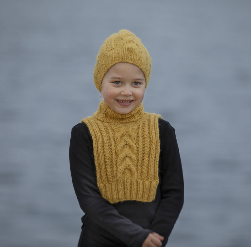 Ampquotmilaampquot Hals Hue Viking Design 2033 7 Kit Barn Viking Alpaca Bris, Fra Viking - Viking Baby