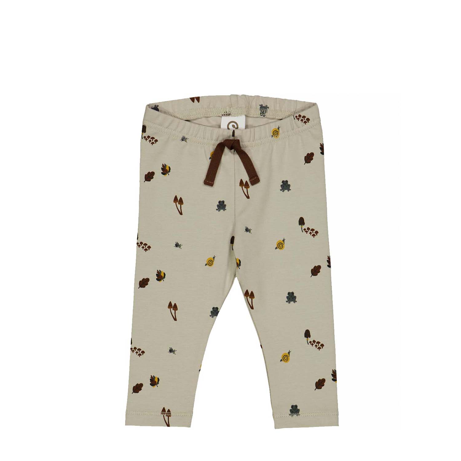 Beige Msli Leggings Forrest Print - Müsli Baby