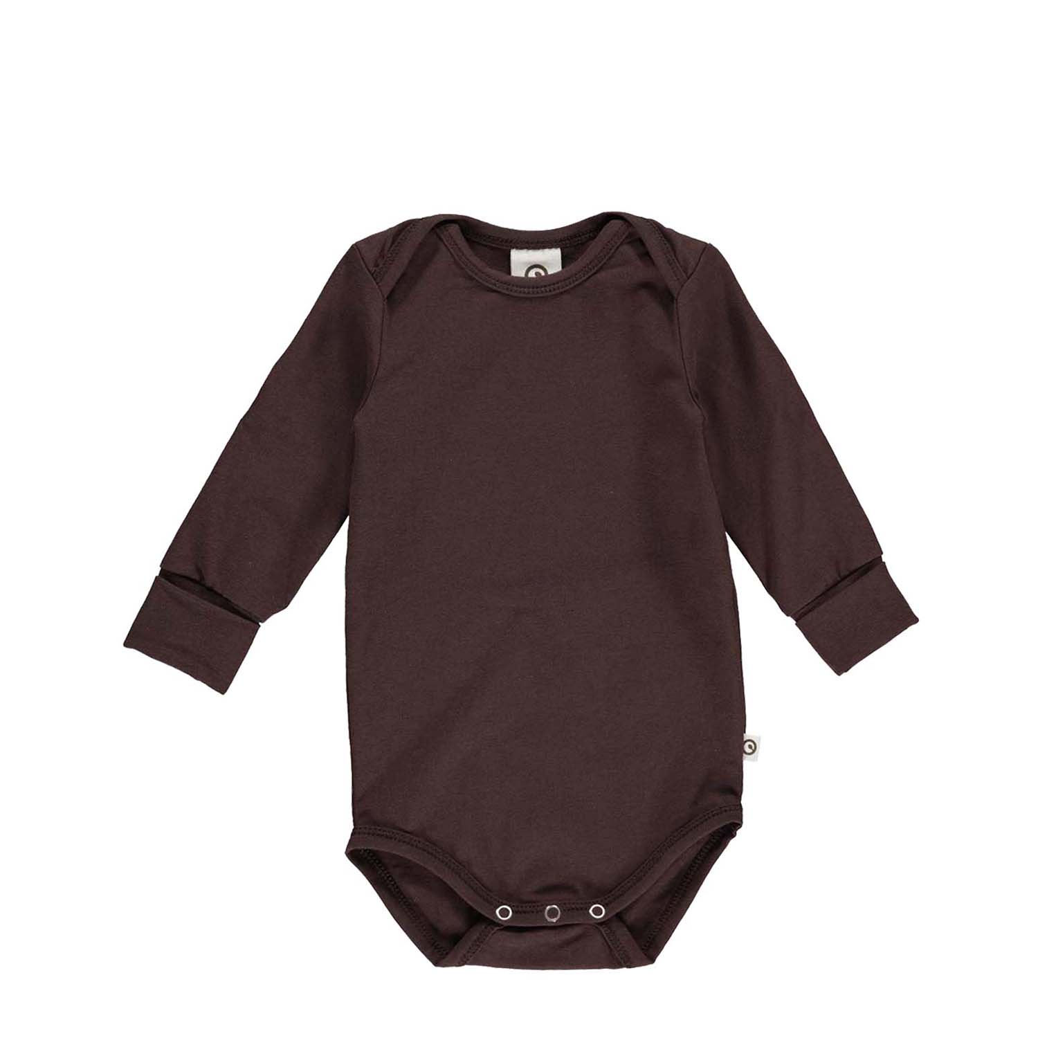 Brun Økologisk Baby Body - Cozy Me fra Msli