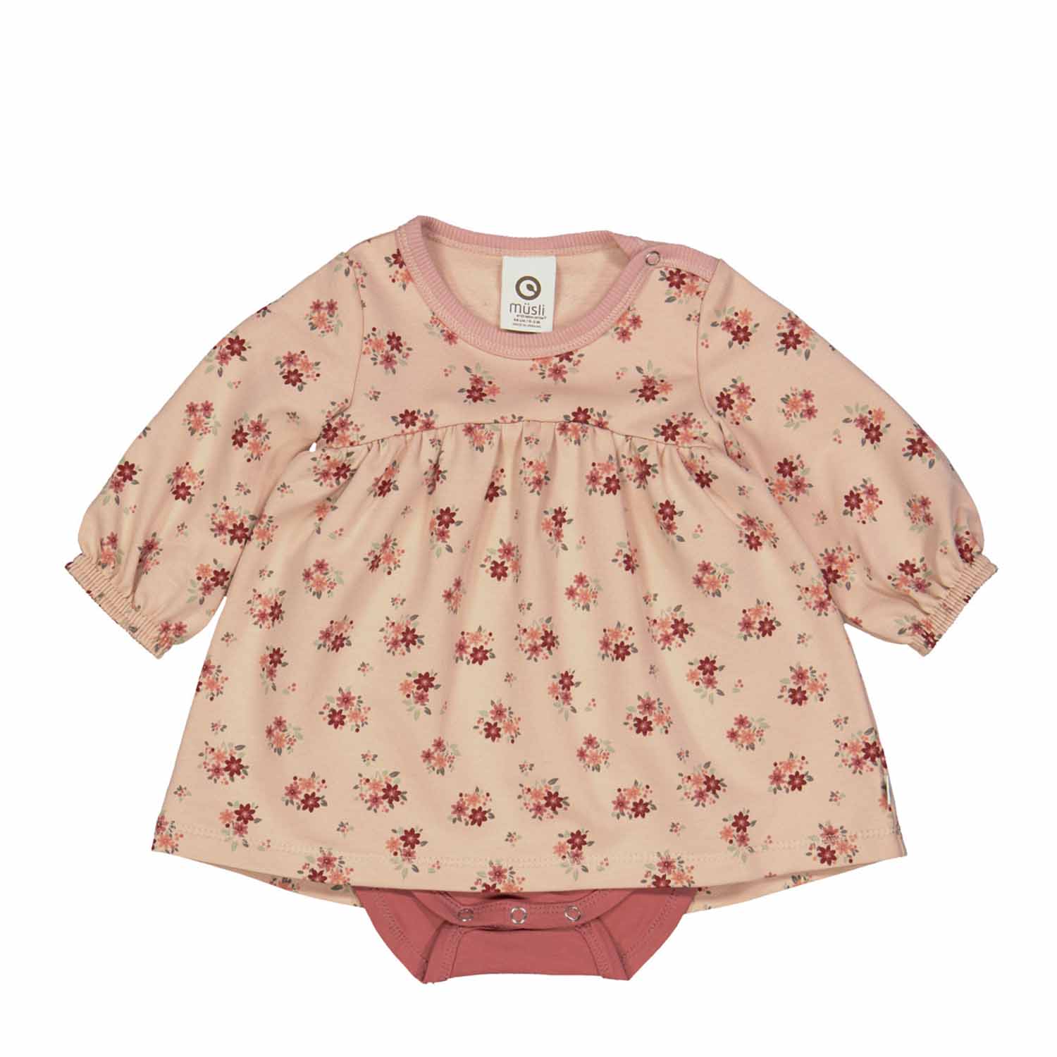 Blomsterprint Msli Bodykjole - Müsli Baby