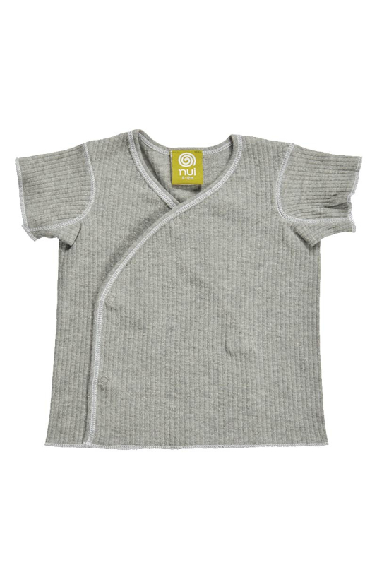 Grå Slå Undertrøje - Nui Organics Baby  - 9421028091503