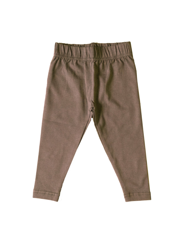 Brun Baby Leggings Jord - Nui Organics Baby  - 9420054921860