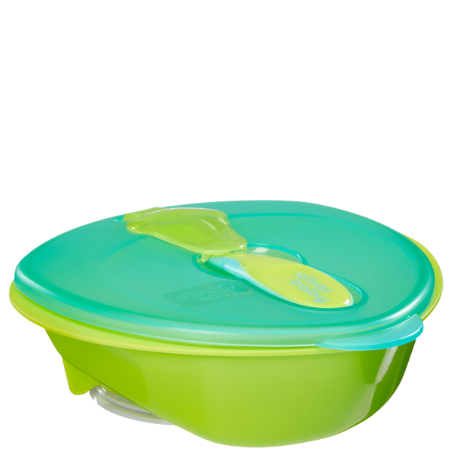 Grøn Vital Baby Nourish Skål Sugekop - Vital Baby Baby  - 5060428199019
