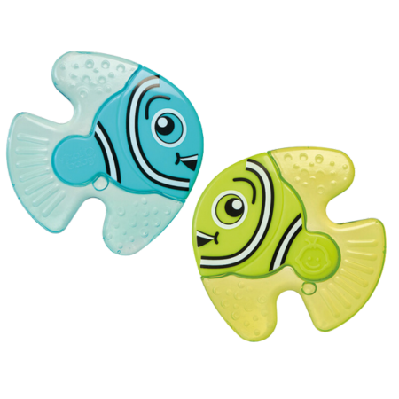 Grøn Vital Baby Soothe Fishy Friends Bidering & Blå - Vital Baby Baby  - 5060702872300