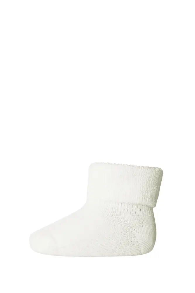 Hvid Terry Baby Ankelstrømpe 432 - Mp Denmark Baby  - 5709688085501