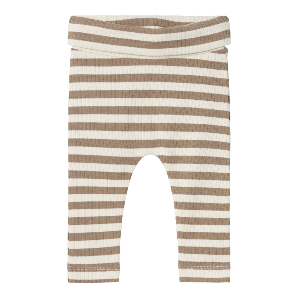 Beige Brun Name Baby Bukser Davian Petrified Oak - Name It Baby  - 5715601416086