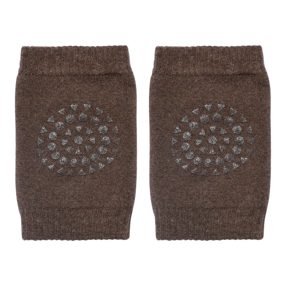 Brun Kravle Knæbeskyttere Chocolate One Size - Gobabygo Baby  - 5712644637157