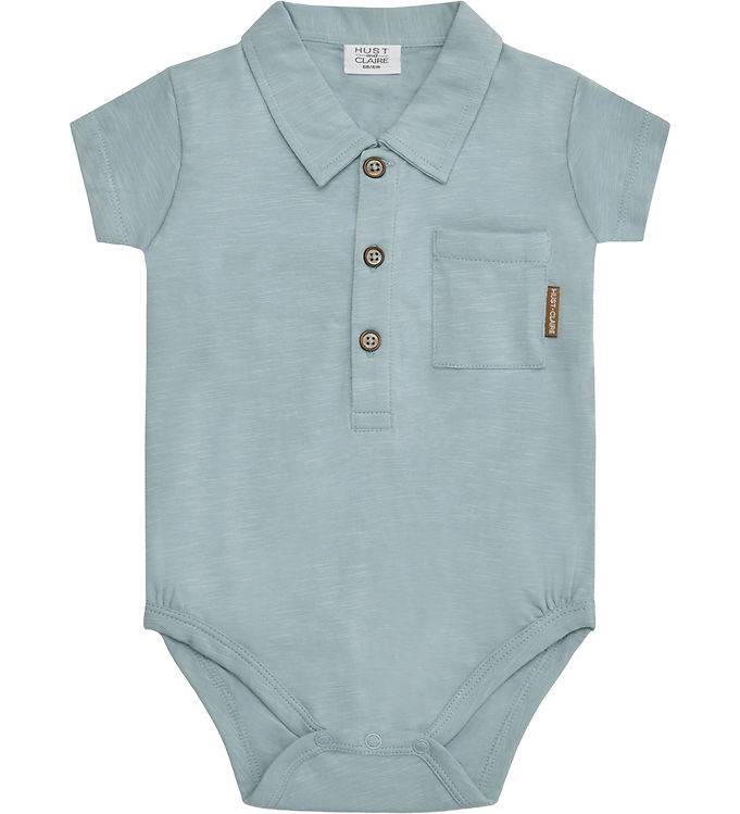 Blå Hust And Claire Body Boye Baby Blue - Hust And Claire Baby  - 5711136583668