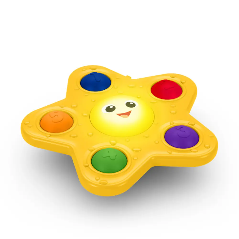 Aktivitetslegetøj Pop & Glow Starfish - Baby Einstein Baby  - 0074451167087