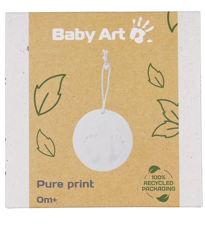 Hvid Baby Art Hånd Fodaftryk Sæt Pure Print - Baby Art Baby  - 3220660339198